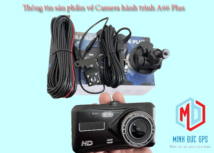 Thông tin sản phẩm về Camera hành trình A66 Plus
