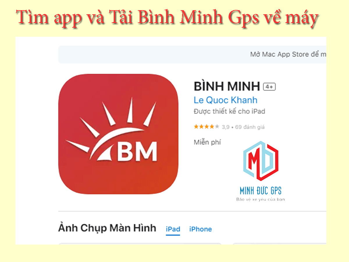 Hướng dẫn Tải Bình Minh Gps Chi Tiết nhất