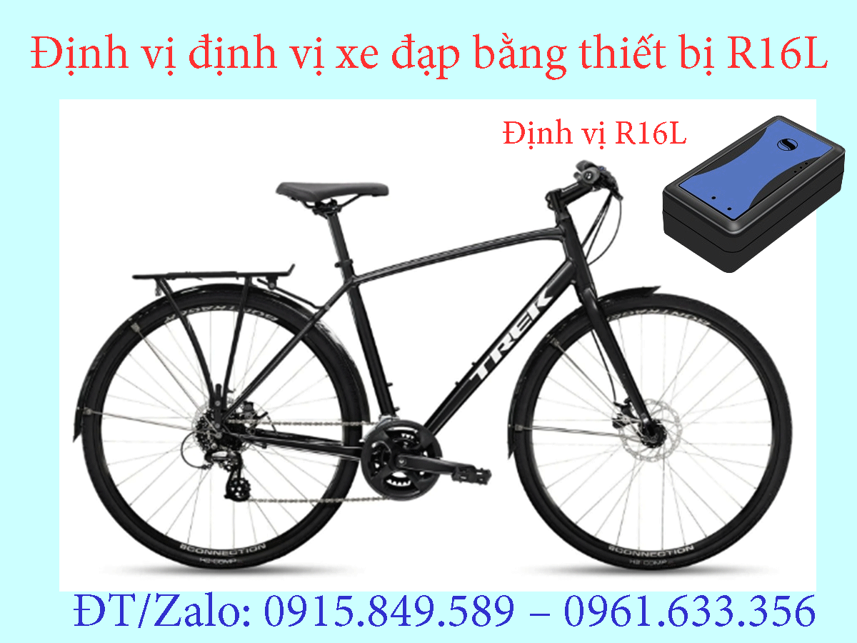 Định vị định vị xe đạp bằng thiết bị R16L