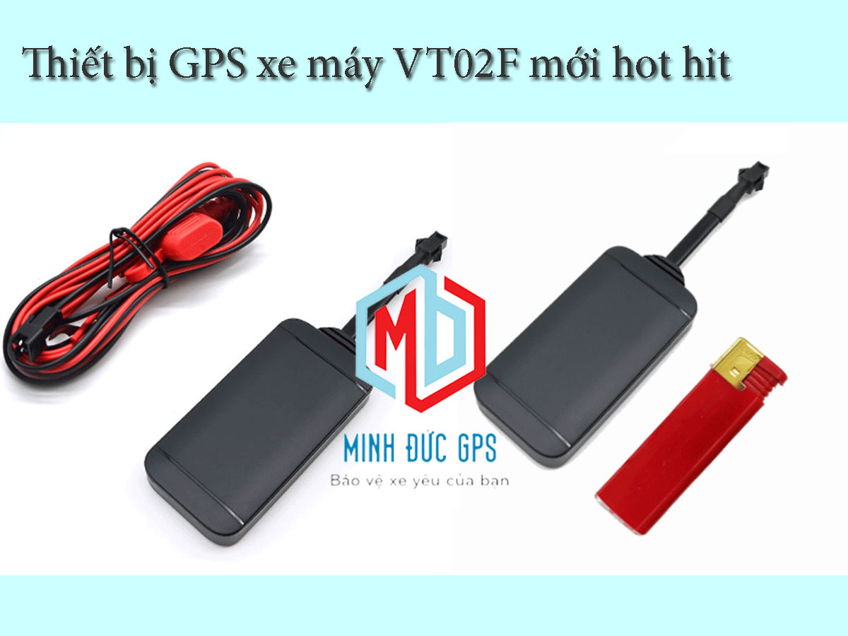 Thiết bị GPS xe máy VT02F mới hot hit nhất hiện nay