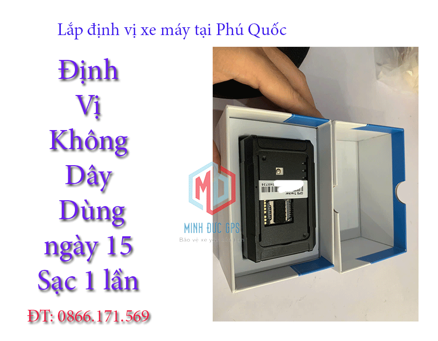 Lắp định vị xe máy tại Phú Quốc Uy Tín Chất Lượng